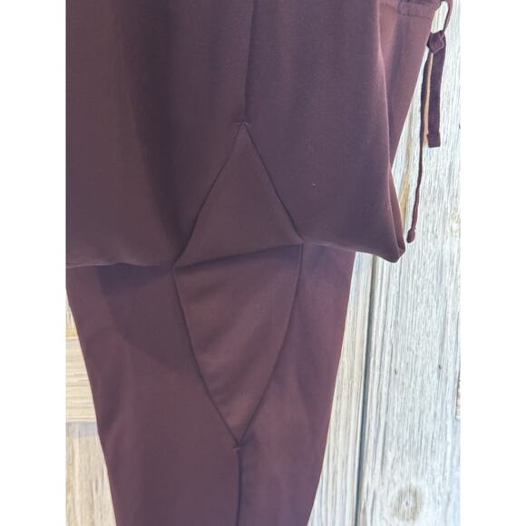 Nike Mens Maroon Sportswear Logo Tapered Leg Elastic Waist Sweatpants Size Small - Picture 7 of 11